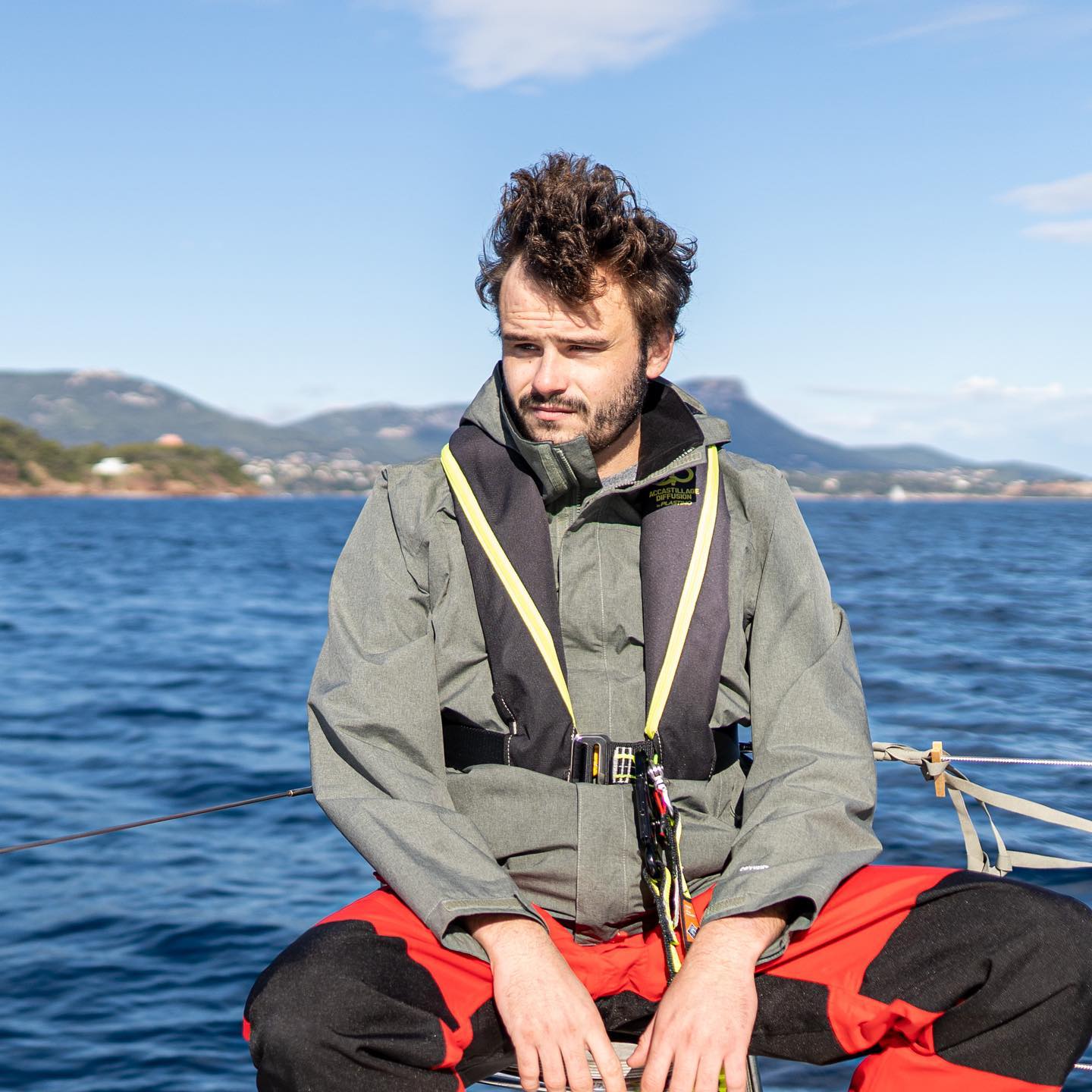Jeremy, propriétaire du catamaran Hellbender Lagoon 400 S2
